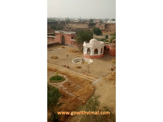 BACKYARD OF JUNAGARH FORT Junagarh fort back view