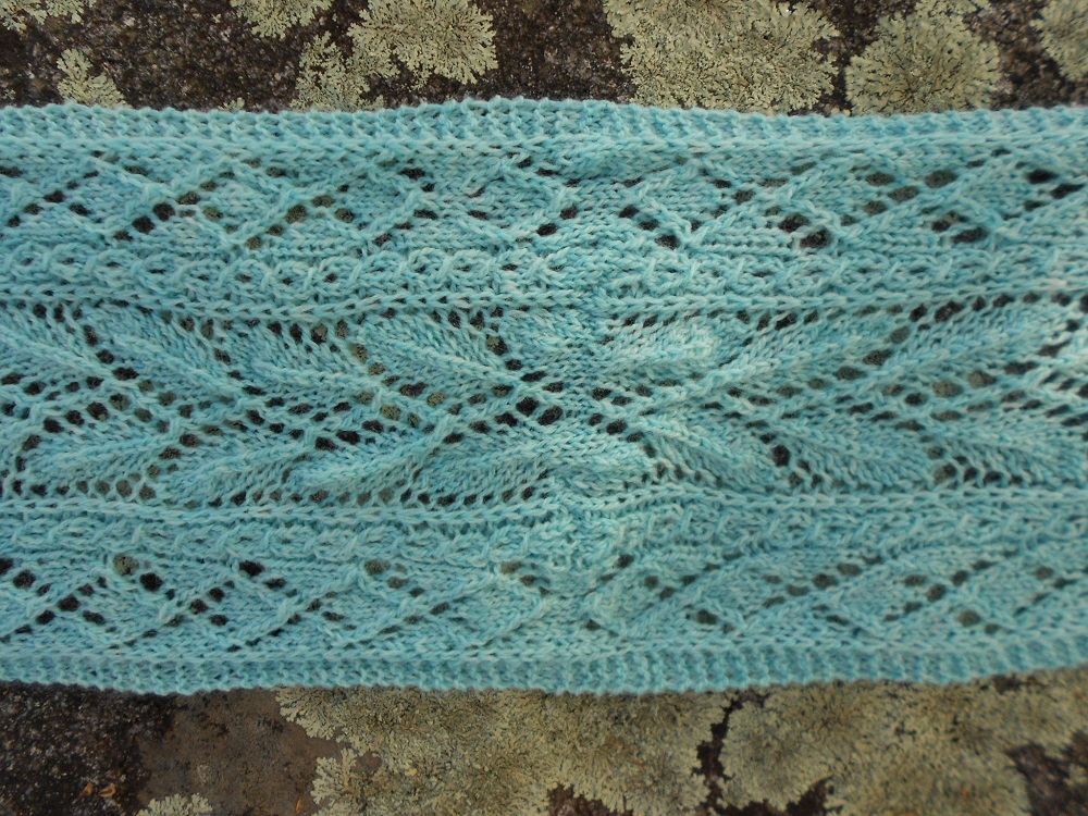 Merry Melody Designs Mint Leaf Lace Scarf