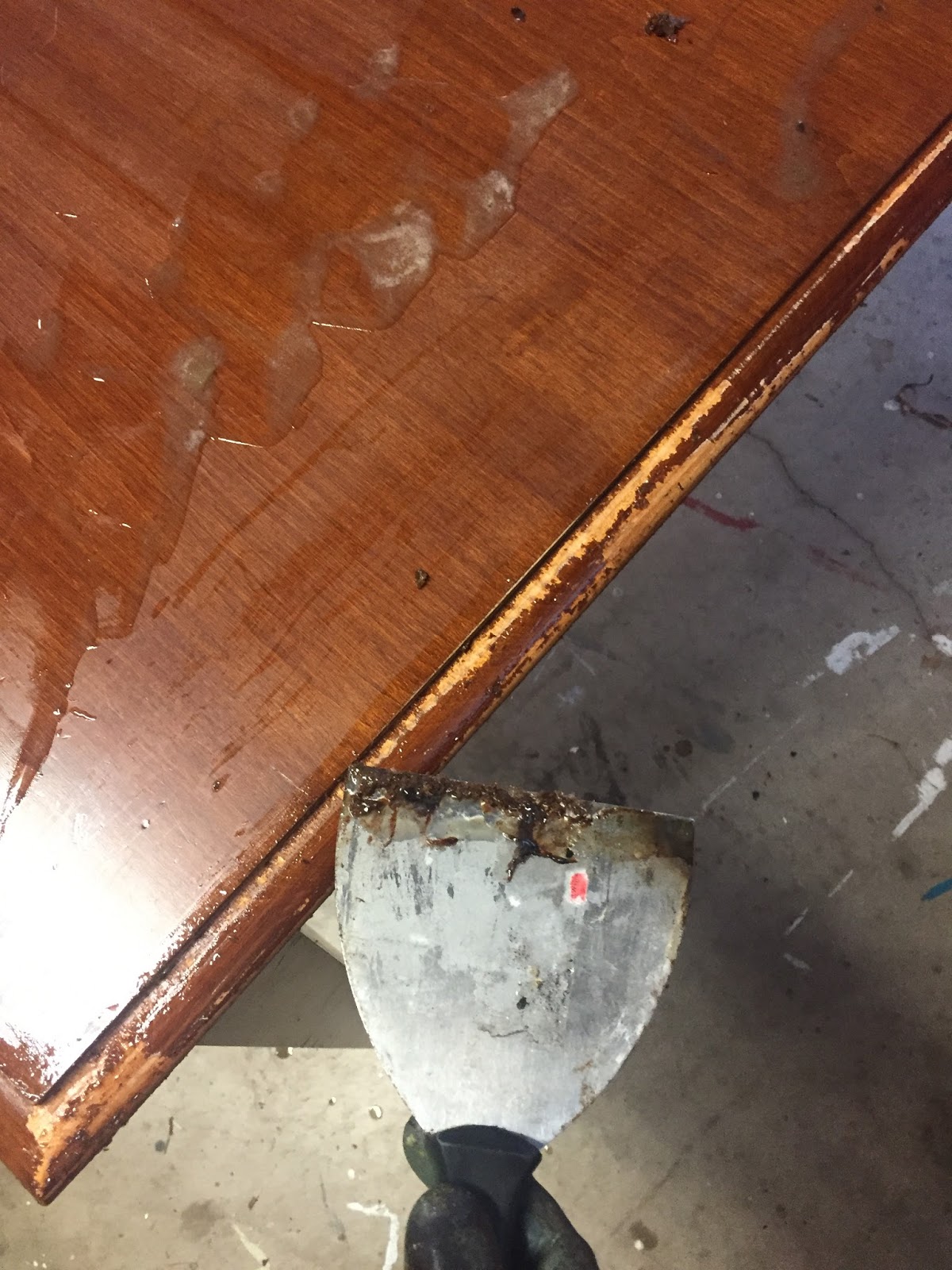 How to Refinish a Dining Table - House Homemade