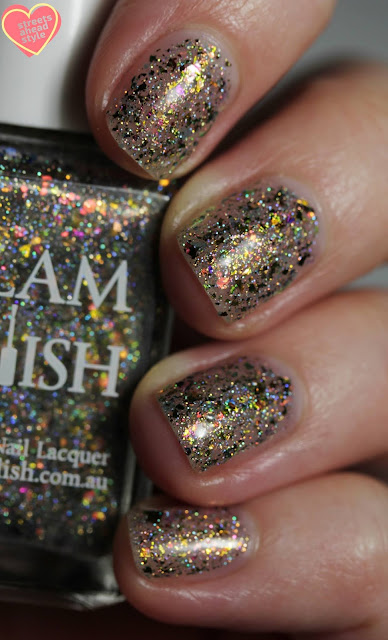 Glam Polish You Are Our Only Hope, Frank 2.0 swatch by Streets Ahead Style