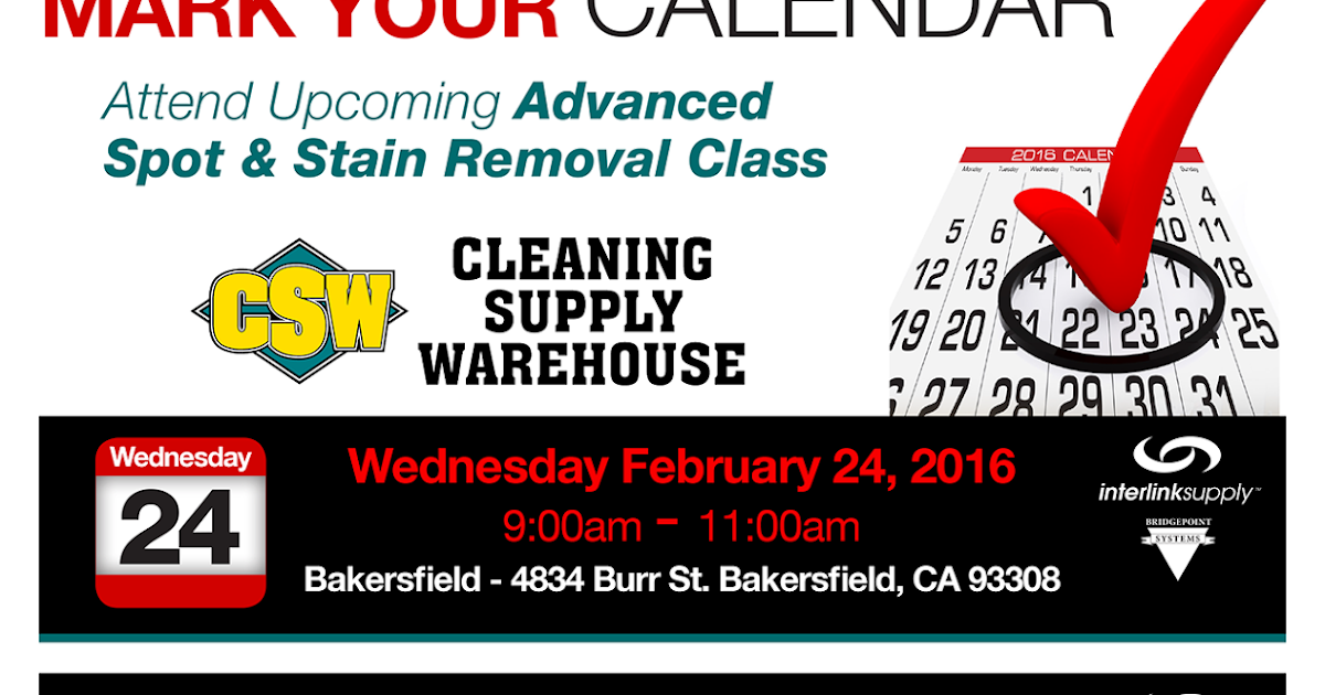 Cleaning Supply Warehouse Spot and Stain Removal Class by Jeff