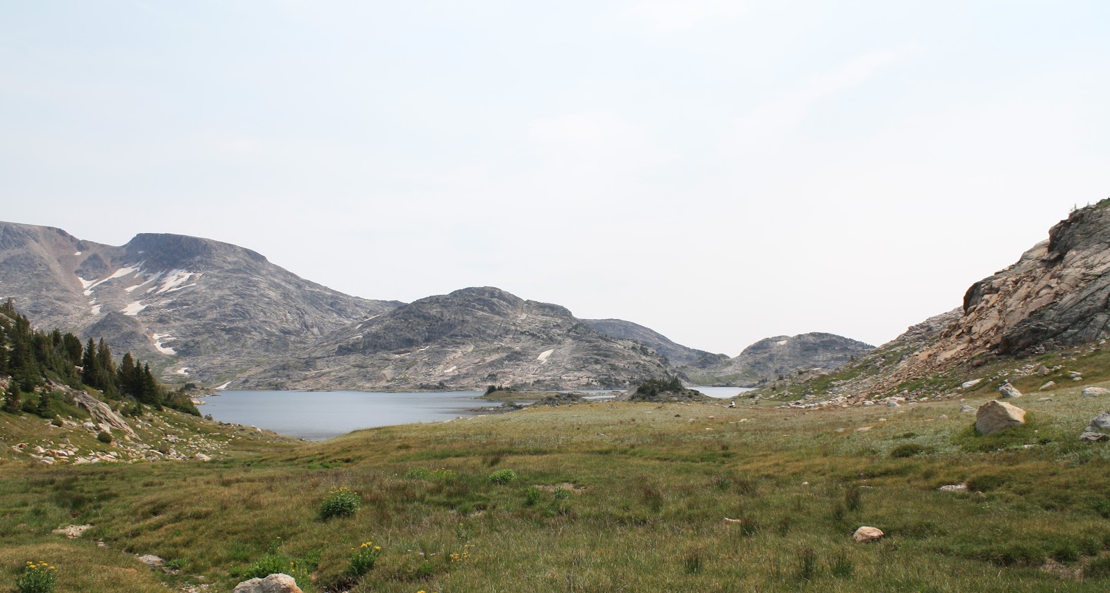 Living and Dyeing Under the Big Sky Fossil Lake in the Beartooth Mountains