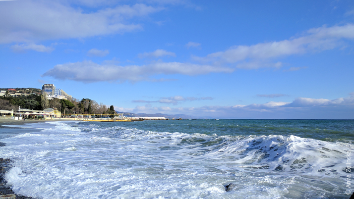 Шторм, Черное море Шторм, Черное море, Алушта
