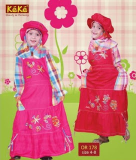 Model Baju Gamis Keke Anak Perempuan Baju Gamis Anak Keke Lengkap Dengan Baju Keke Anak Laki-Laki