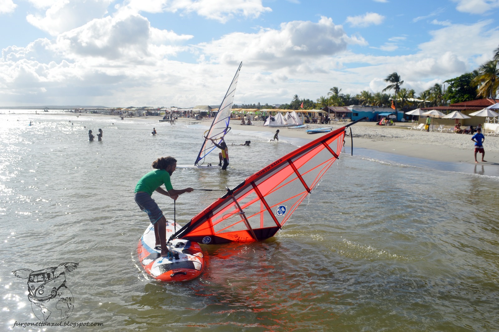 AZUL WINDSURFPLAYA YAQUEISLA MARGARITA.