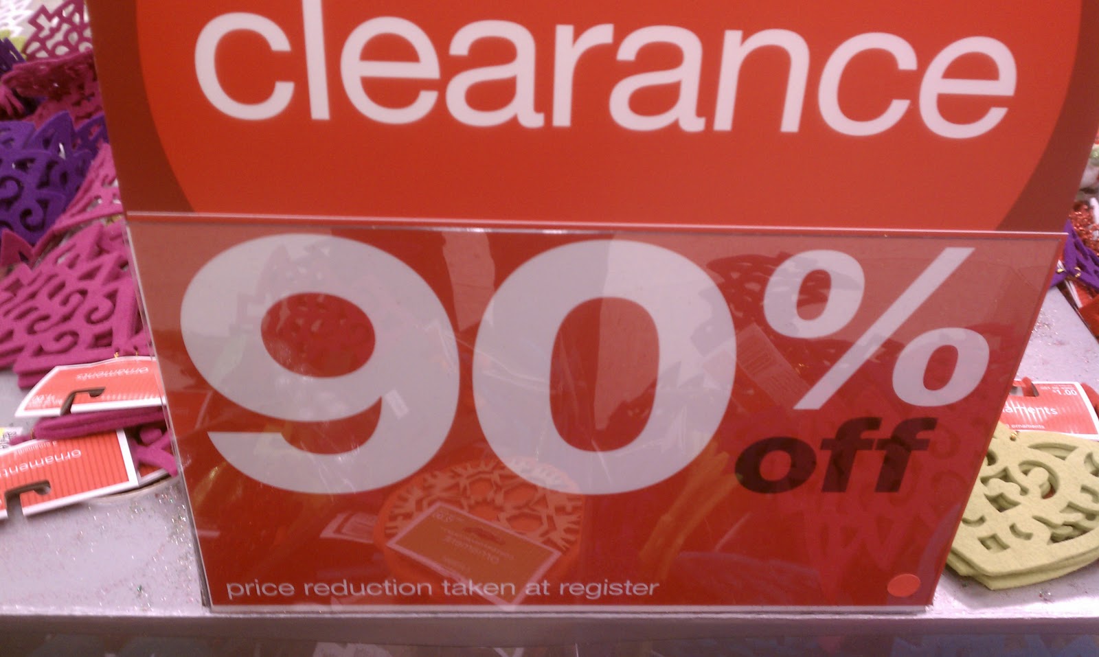 Arizona Shopping Secrets: Target 90% off Christmas Clearance