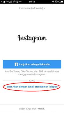 cara membuat instagram Cara Membuat Instagram Baru Lewat Hp Dengan Mudah