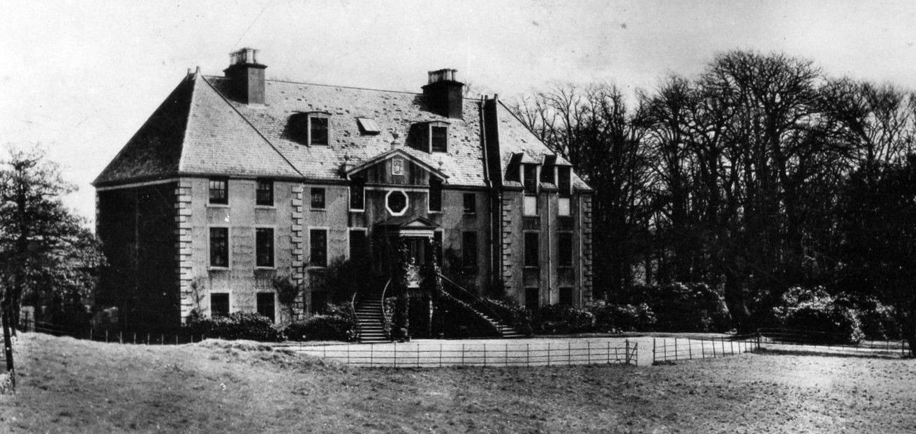 Tour Scotland Old Photograph Garscadden House Drumchapel Scotland