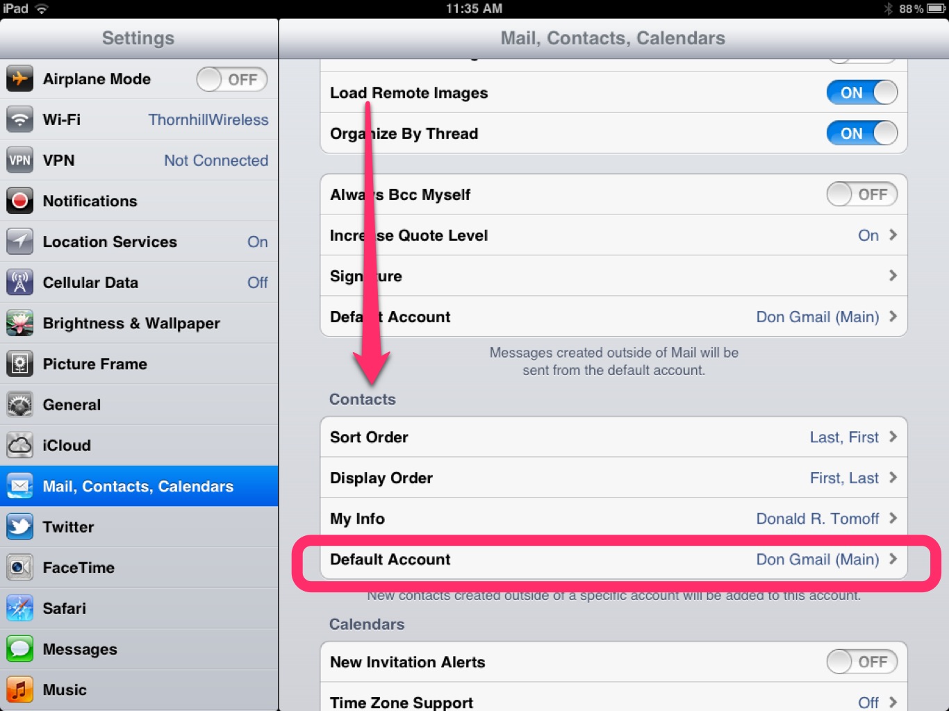 Thornhill Financial All Things IPad Managing Email And Contacts
