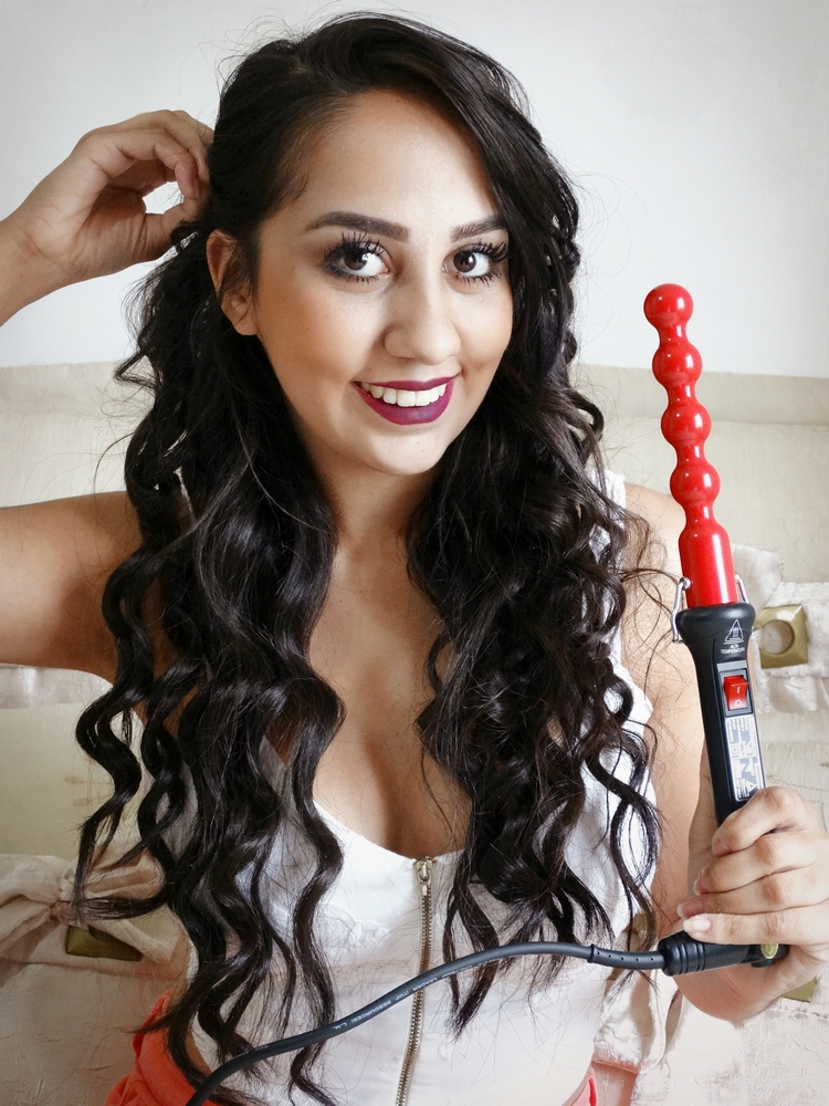 Blog Moda e Unha Resenha Babyliss Hair curler Ball Botti Professionale
