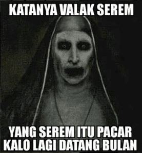Valak datang bulan Valak datang bulan