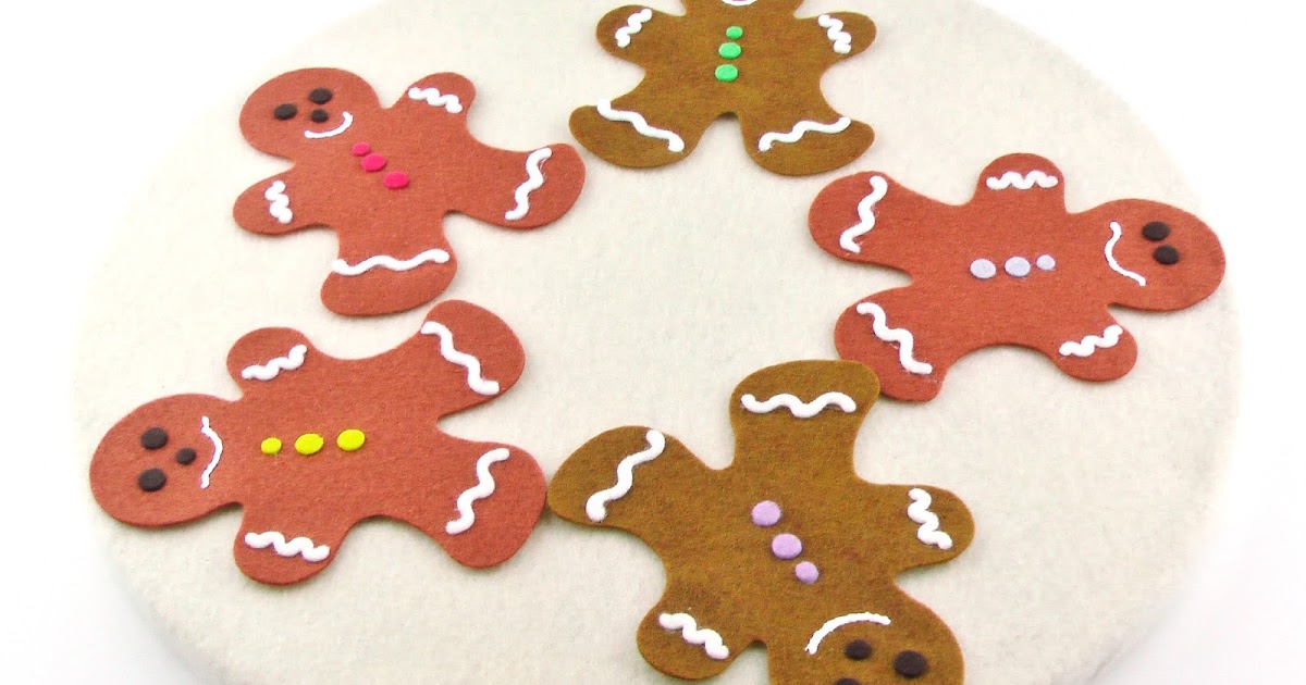 Flannel Board Fun Five Little Gingerbread Men