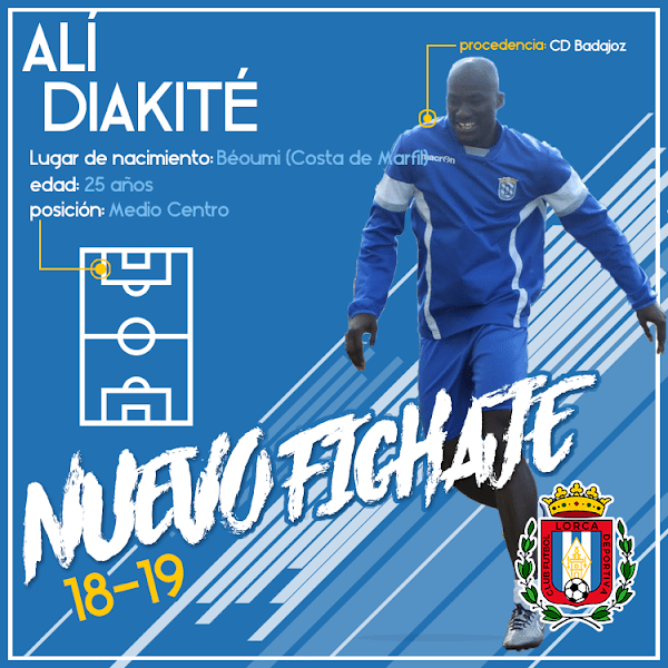 Oficial: El Lorca Deportiva ficha a Ali Daikité