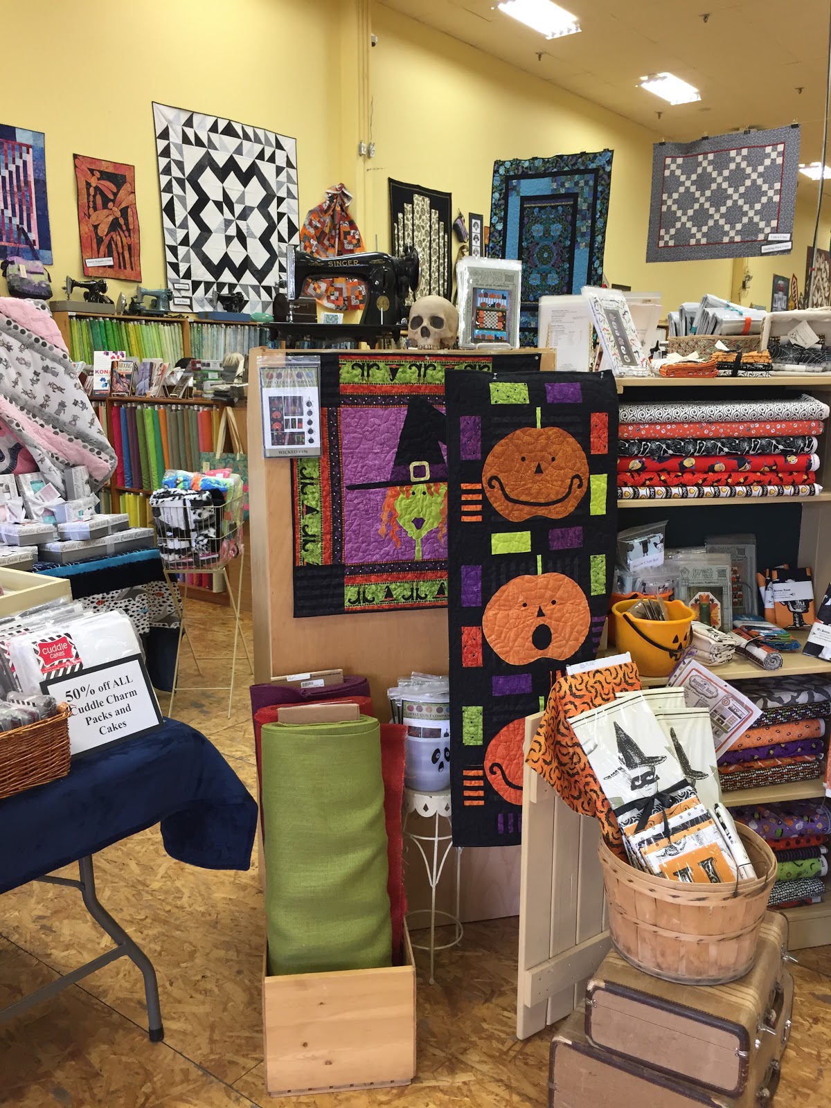 Sweet P Quilting and Creations Calgary Quilt Shops...and the LOOT!
