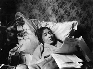 Sylvia continues to work while recovering from a hunger strike in 1913 in the home she shared with Mr and Mrs Payne in the East End's Old Ford Road Sylvia continues to work while recovering from a hunger strike in 1913 in the home she shared with Mr and Mrs Payne in the East End's Old Ford Road