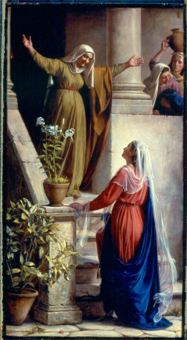 ELIZABETH GREETS MARY