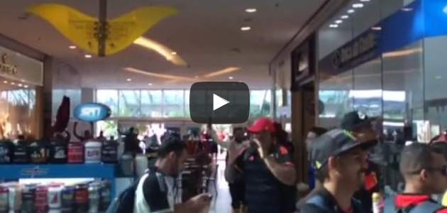 Resultado de imagem para TORCEDORES DO SPORT PROVOCAM CONFUSÃO NO SALVADOR SHOPPING; VEJA VÍDEOS