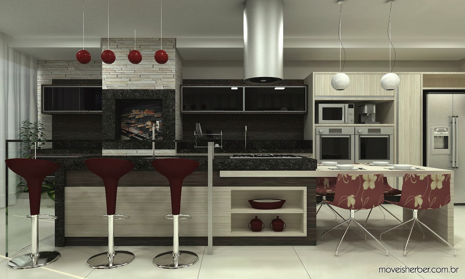 Construindo Minha Casa Clean Cozinhas Gourmet Com Churrasqueiras Construindo Minha Casa Clean Cozinhas Gourmet Com Churrasqueiras