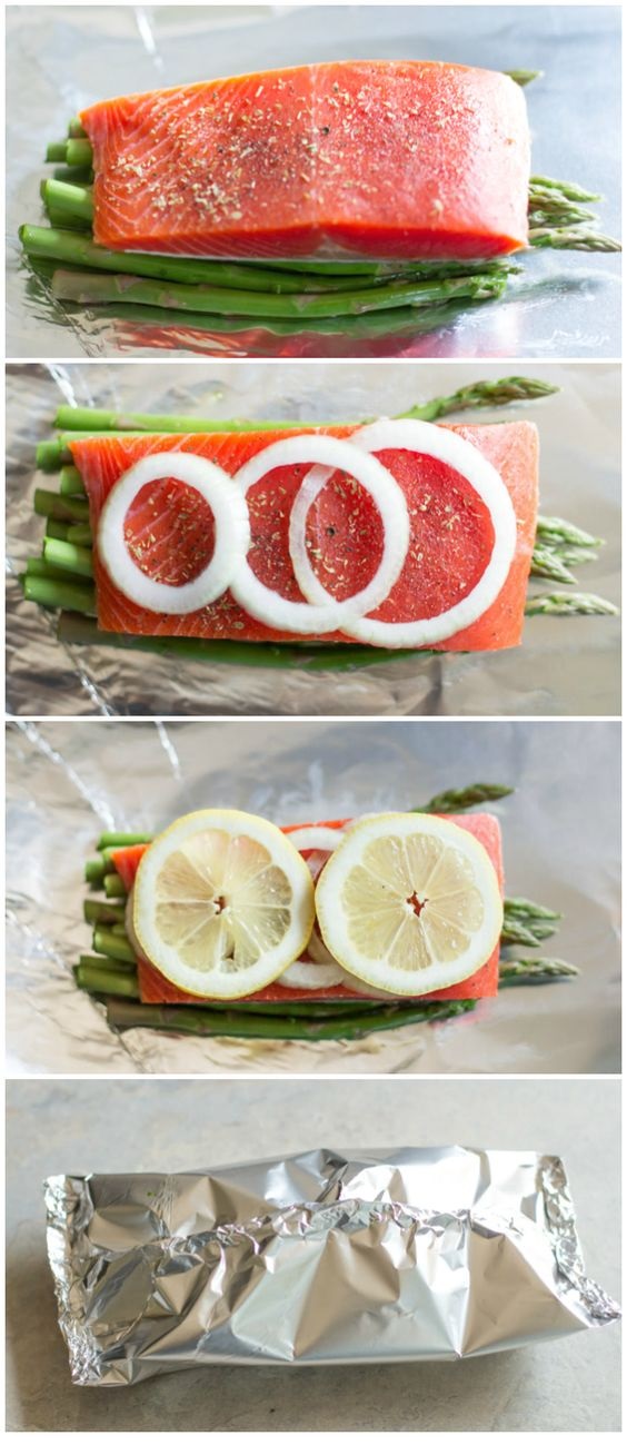 Foil Baked Salmon Recipe