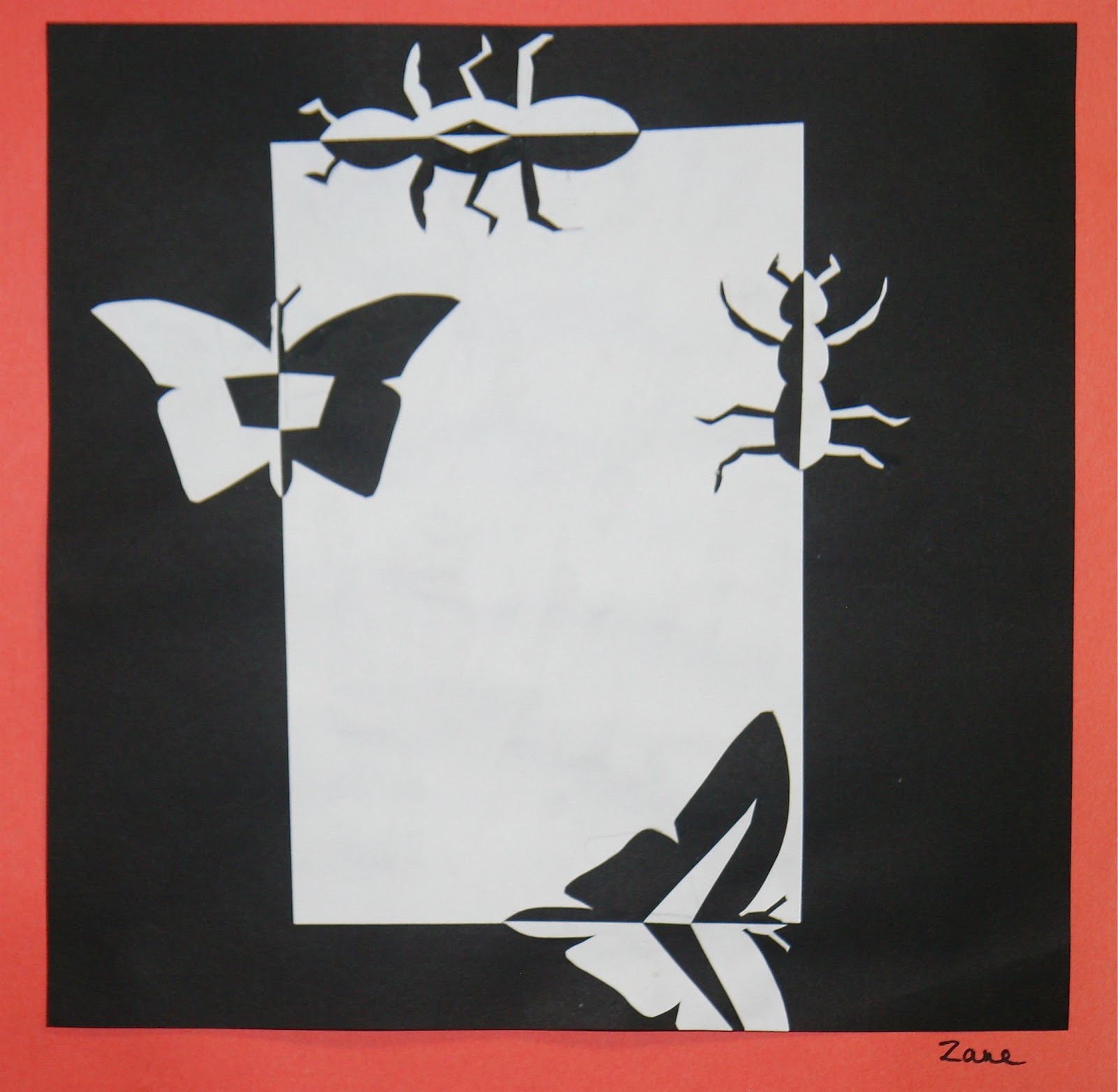 Positive Negative Art Lesson