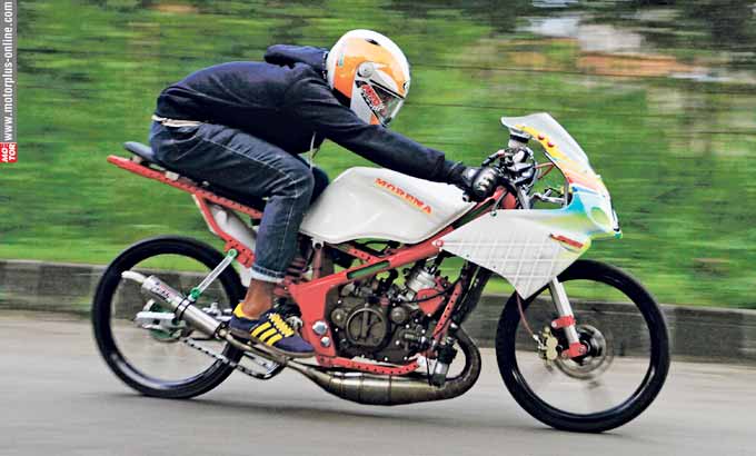 MODIFIKASI MOTOR KAWASAKI NINJA 150 RR TERBARU