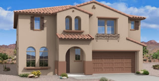 Tahoe floor plan in Villages at Val Vista Gilbert AZ New Homes for Sale