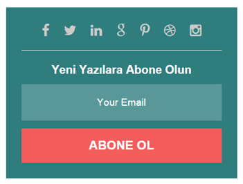 Blogger Email Abonelik Sosyalmedya Widget Blogger Email Abonelik Sosyalmedya Widget