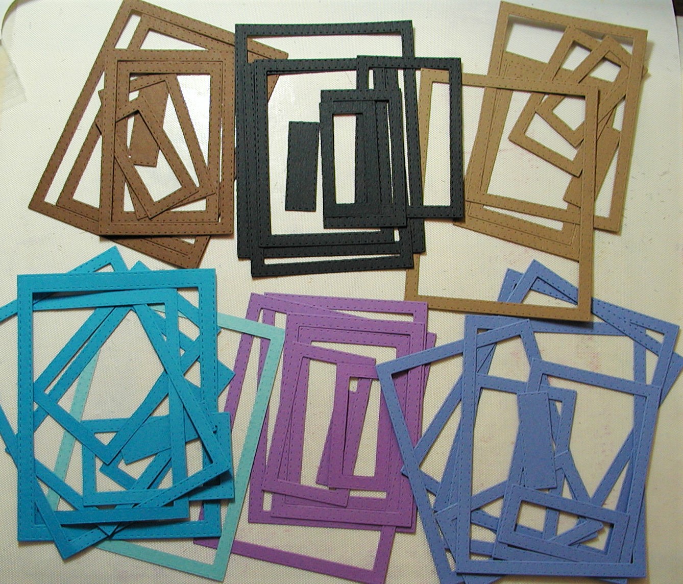 Oldstamper Musings: Die cut frames