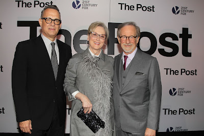 Tom Hanks , Meryl Streep and Steven Speilberg