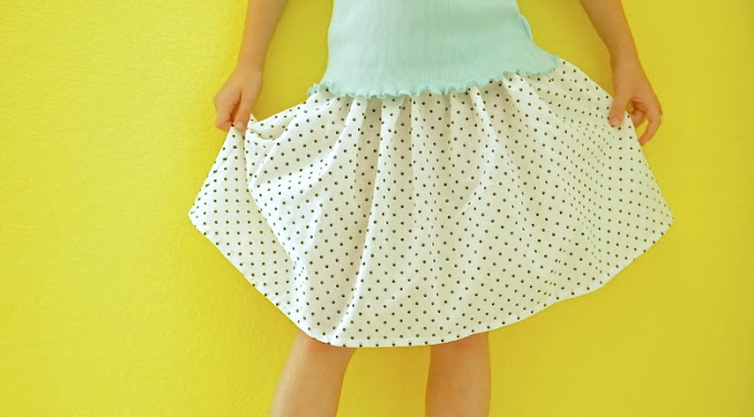 Stitched Together: The Everyday Skirt - A Tutorial