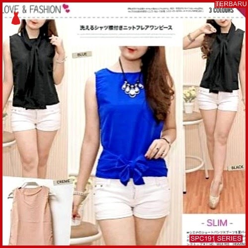 SPC191S48 Slim Bhn Fit Twiscone Atasan Wanita | BMGShop