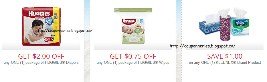 Kleenex coupons canada