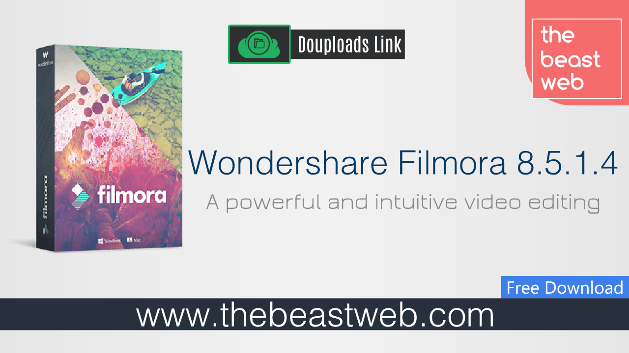 Wondershare Filmora 8.5.1.4 64bit Full