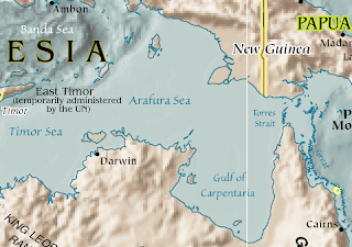 19 ARALIK 2021 CUMHURİYET PAZAR BULMACASI SAYI : 1863 Arafura_Sea_map