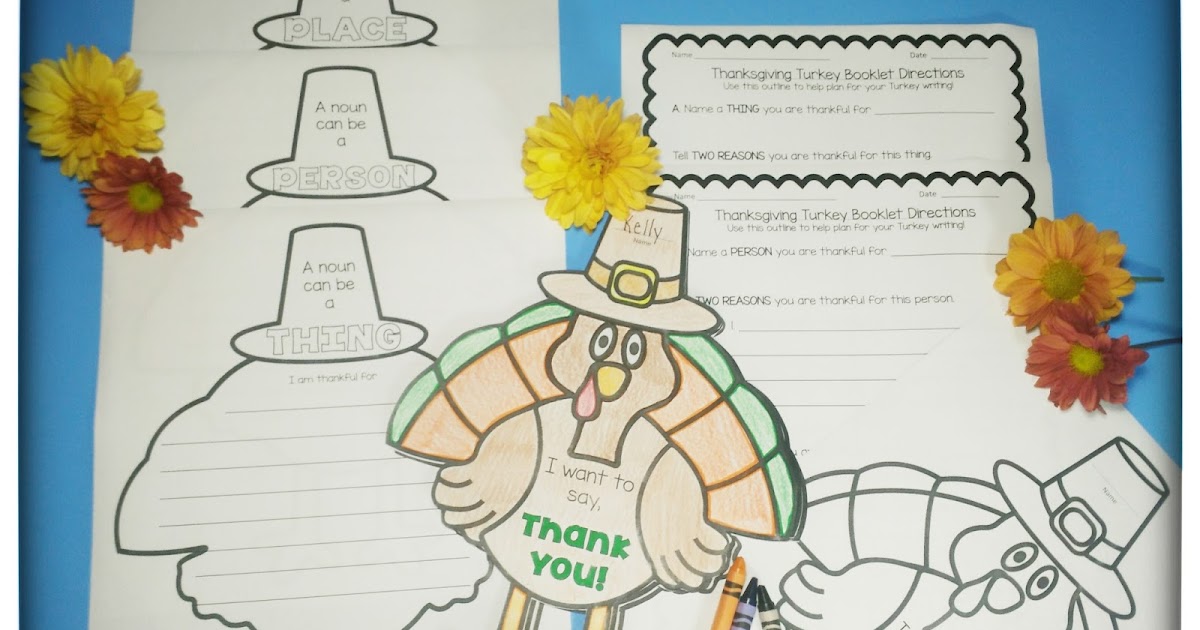 In 5th Grade with Teacher Julia: Thanksgiving Activity for Grades 1-3