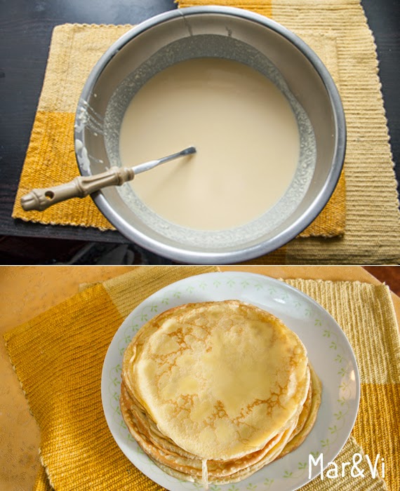 receta de tarta de crepes