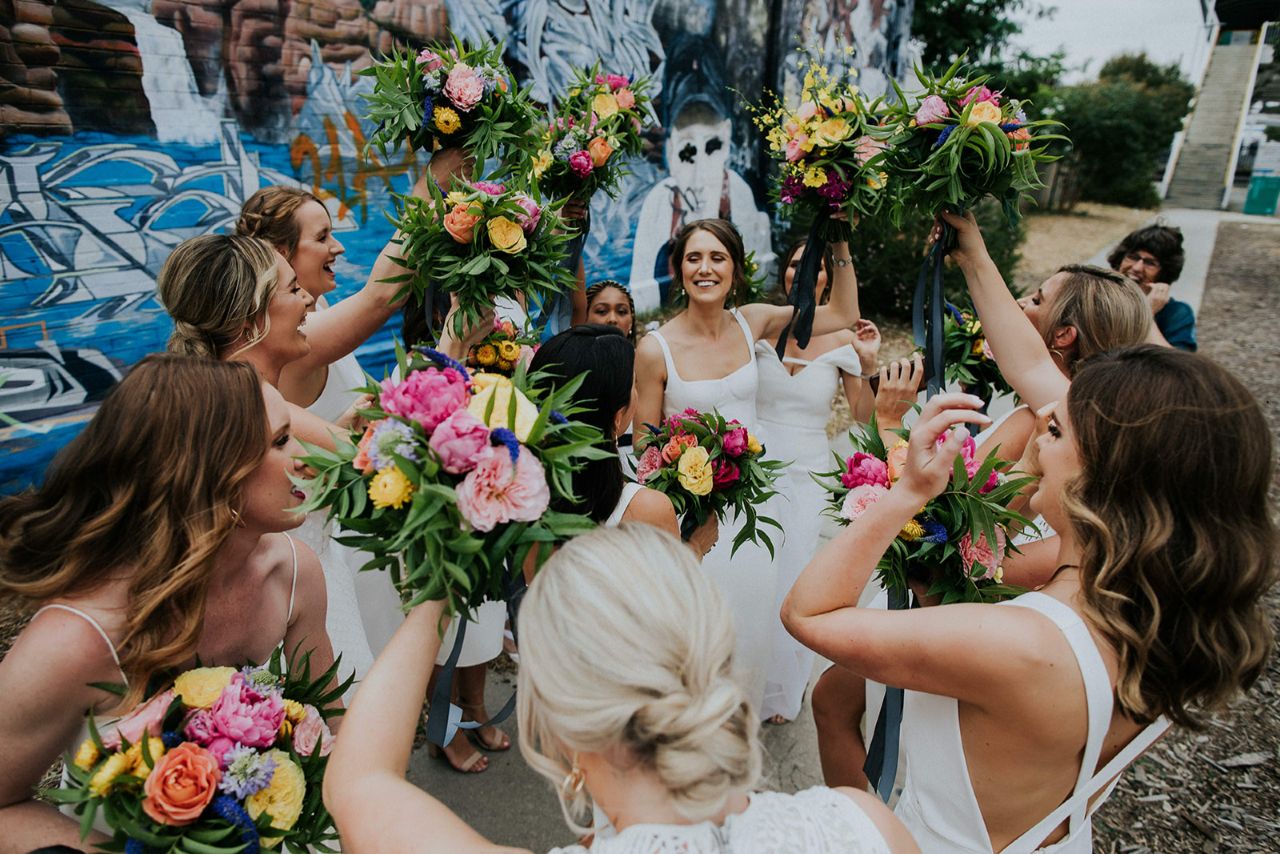 kate drennan photography perth real wedding australian bridal florals cake celebrant venue