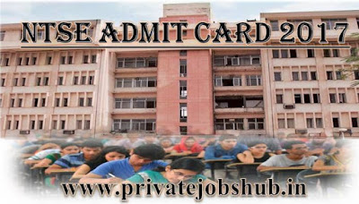 NTSE Admit Card