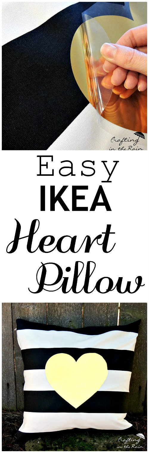 Ikea heart pillow