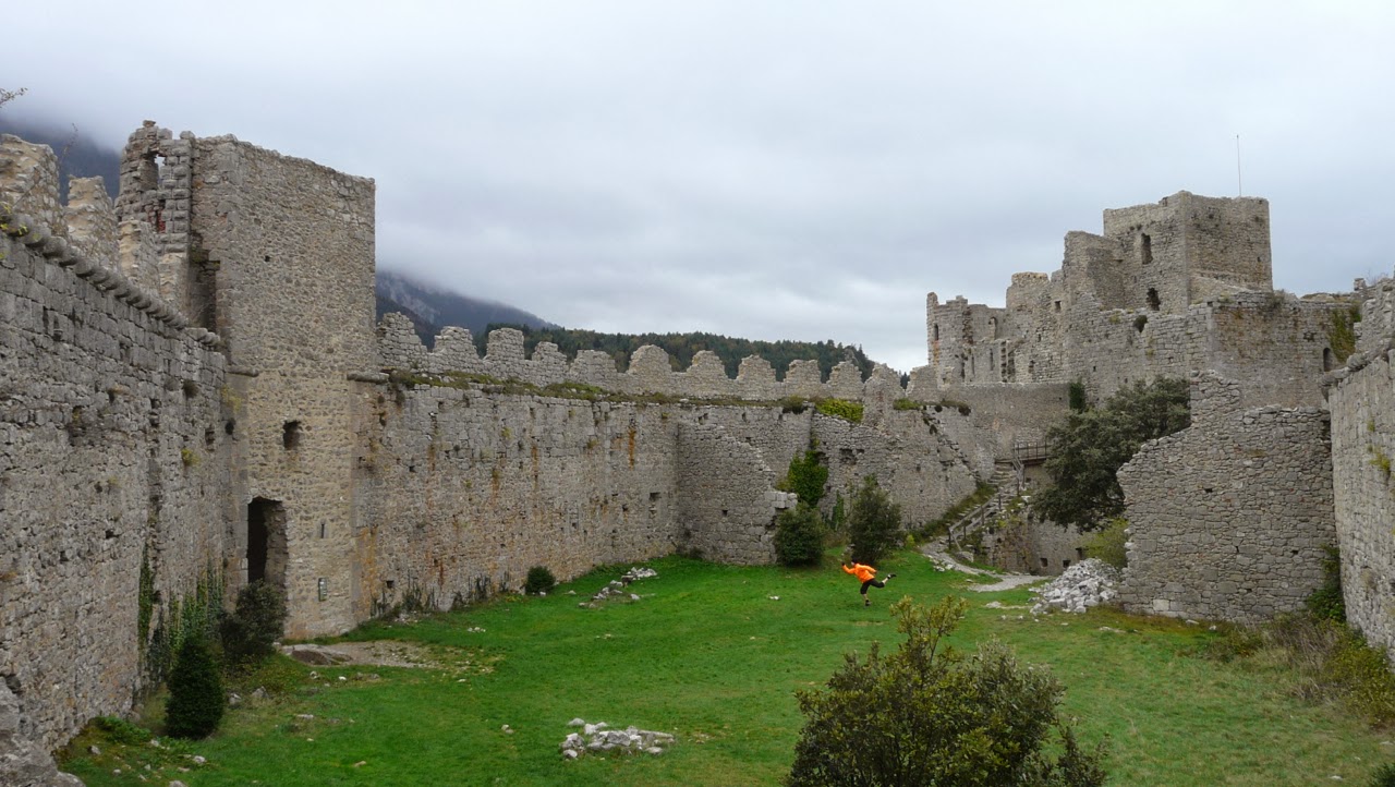 Grey Wolf in France: Cathar Castles (1) 3rd Nov