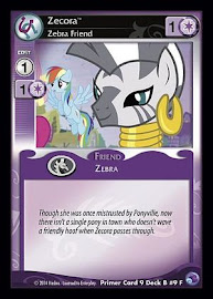 My Little Pony Zecora, Zebra Friend Primer Deck CCG Card