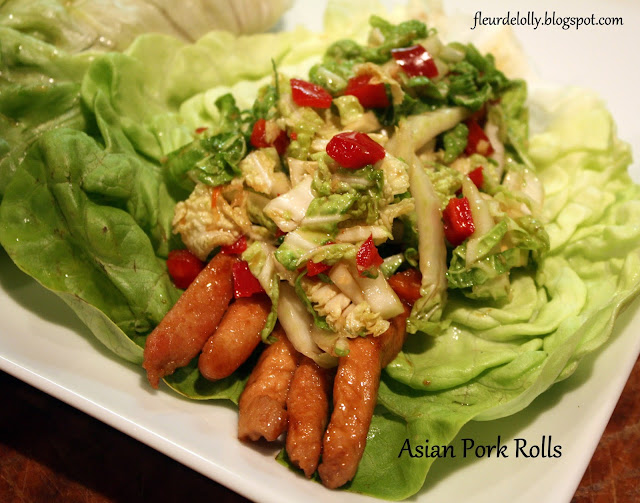 Fleur de Lolly Asian Pork Rolls