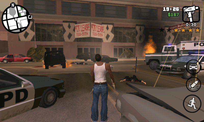 Grand Theft Auto San Andreas v1.08 APK Mod Data Obb - Enphones