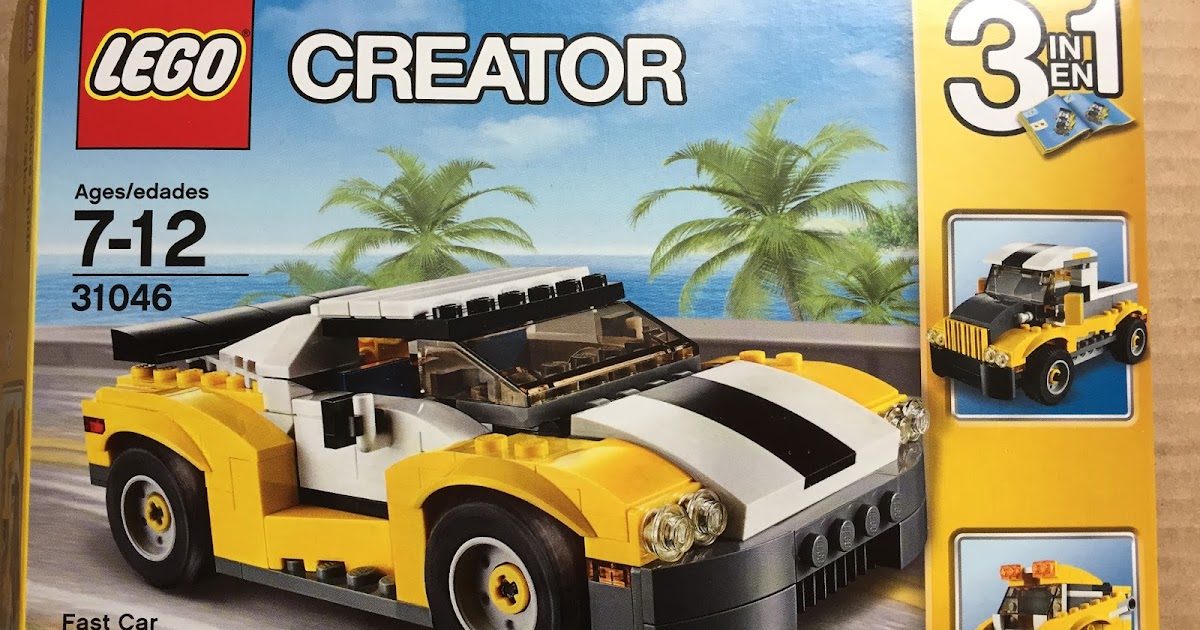 3 in 1 lego car