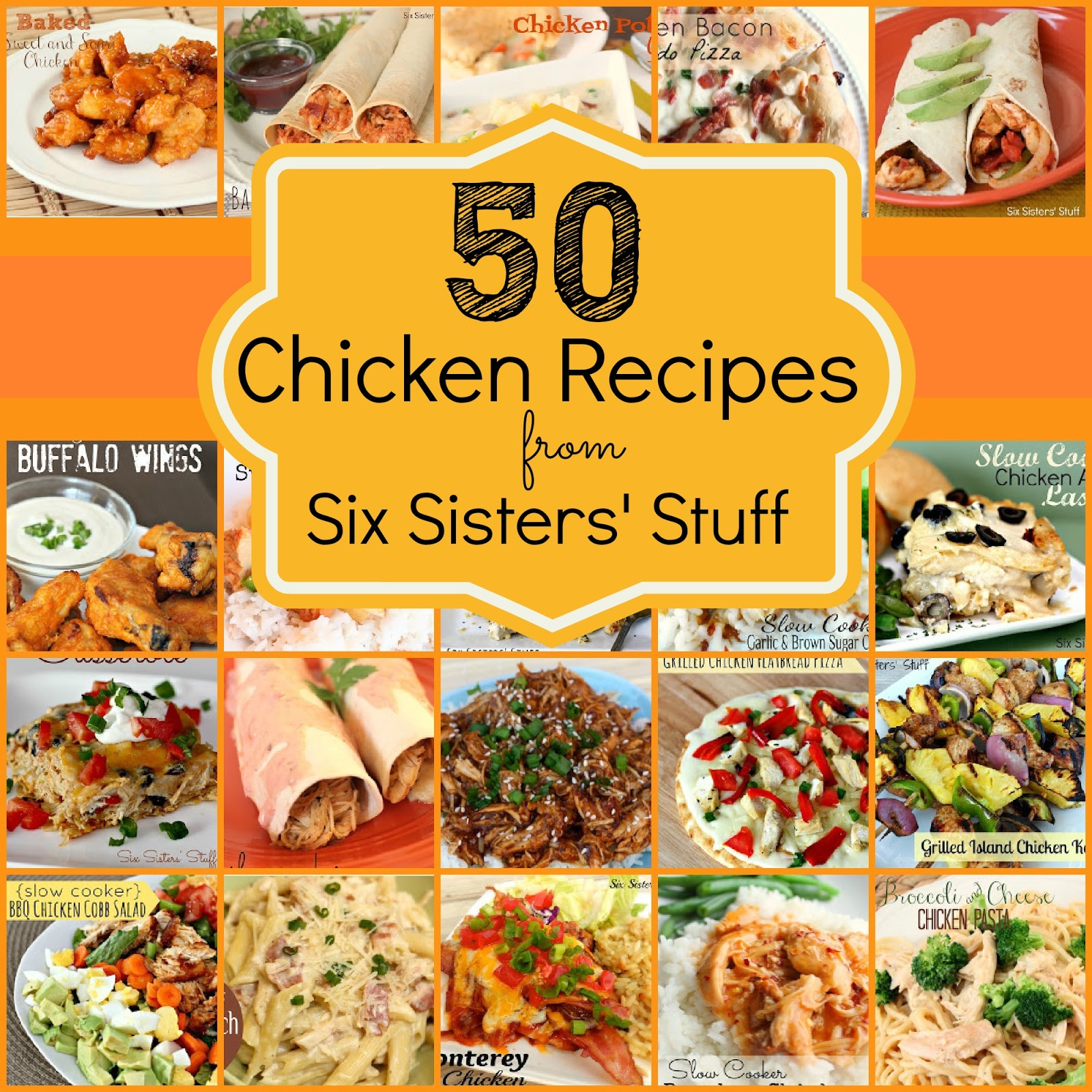 50 More Chicken Breast Recipes from Six Sisters' Stuff | Six Sisters' Stuff