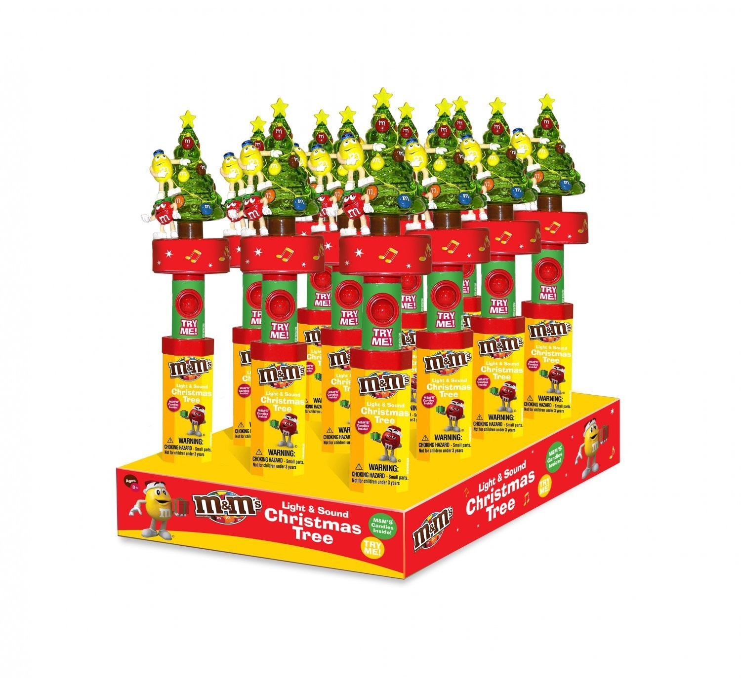 Treco na Net M&M´s Light & Sound Chiristmas Tree 2014