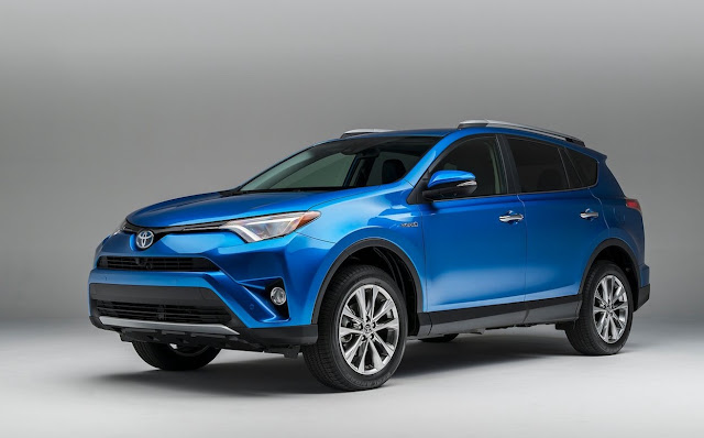 RAV4 hybrid 2016 Toyota RAV4 hybrid blue