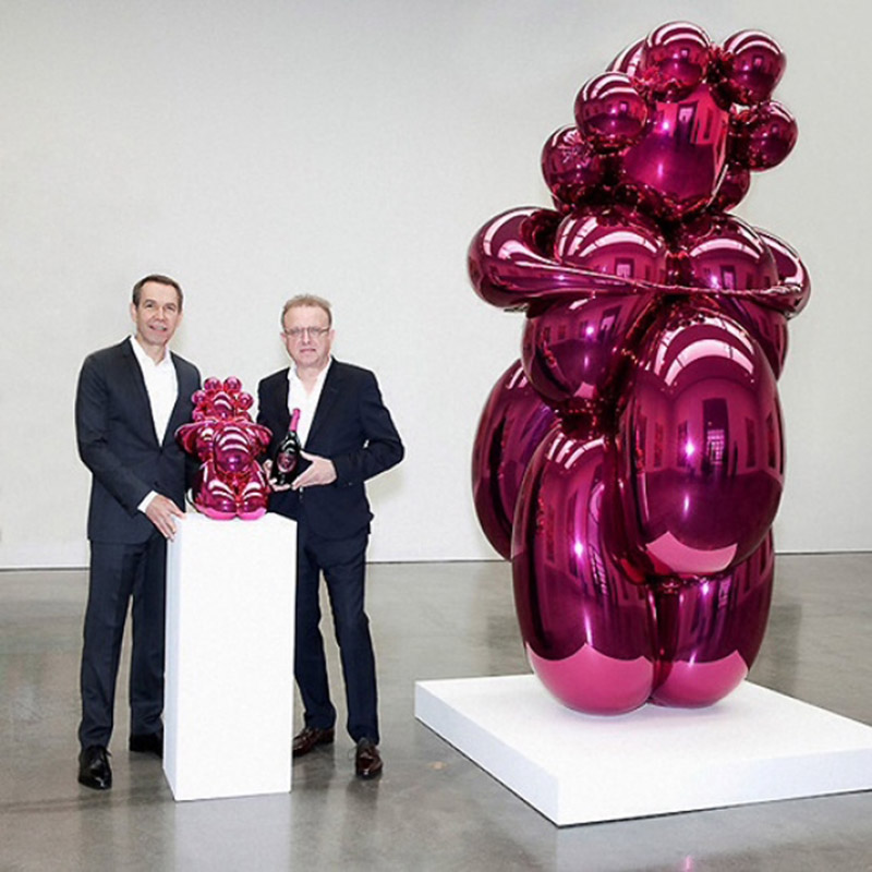 Jeff Koons for Dom Perignon