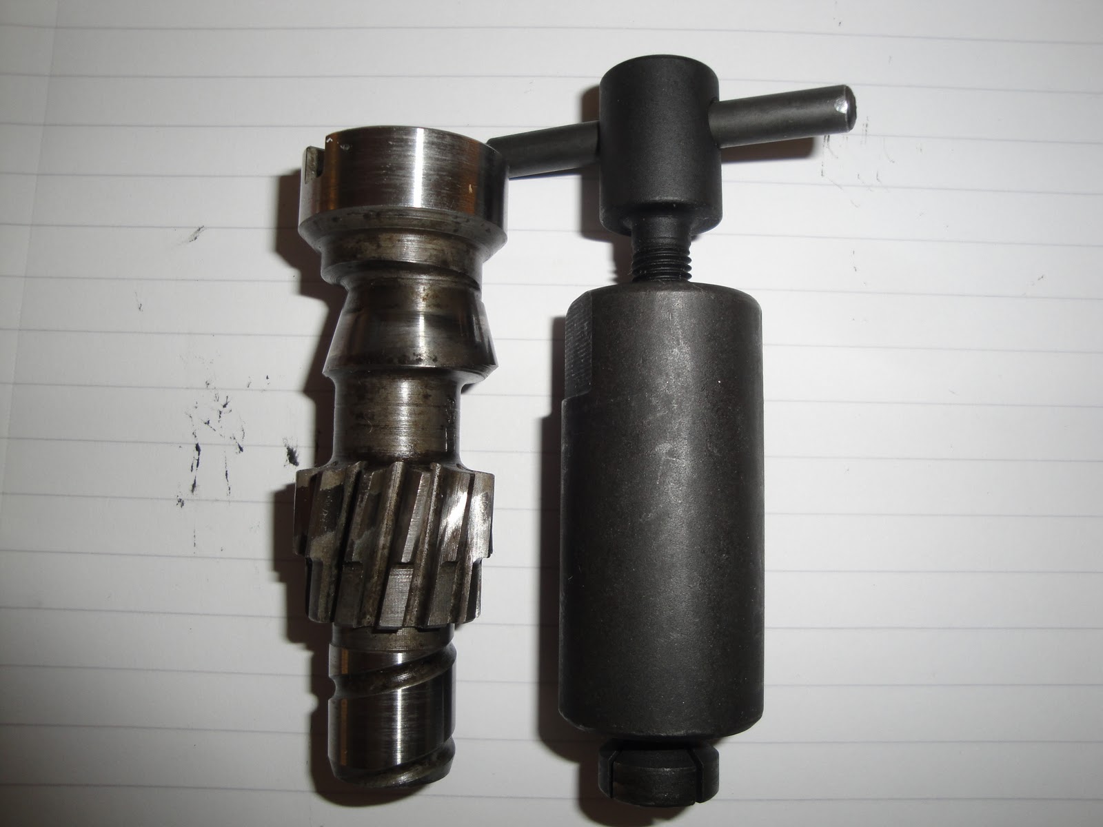 PORSCHE 356 ENGINE BUILD, REBUILD, REPAIR. 8. Fitting the third piece.