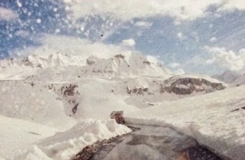 Ladakh photograph used as reference to create thumbnail sketch by Manju Panchal